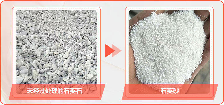 Quartz sand