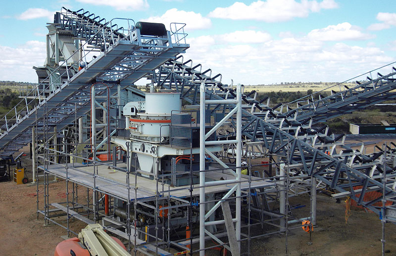 Quartz sand production line