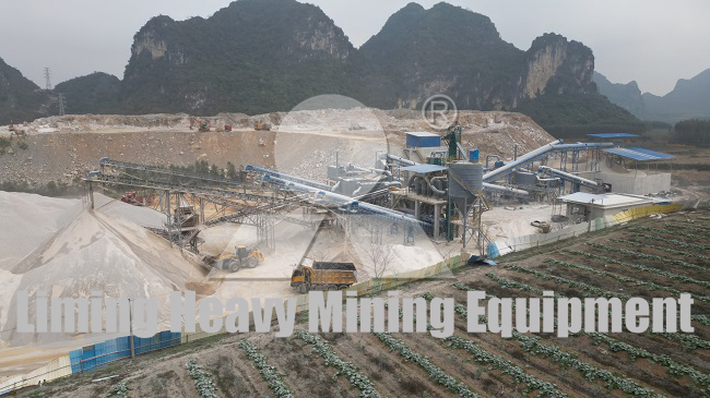 Granite crushing and sand making