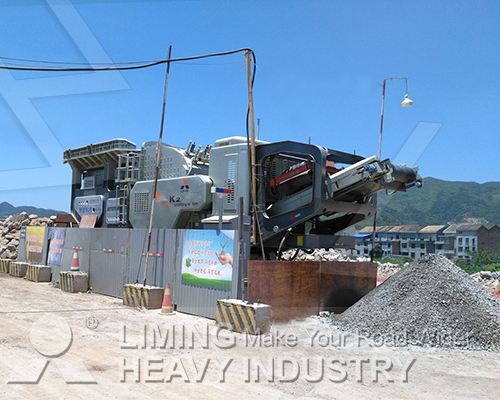 Mobile Stone Crushing Line