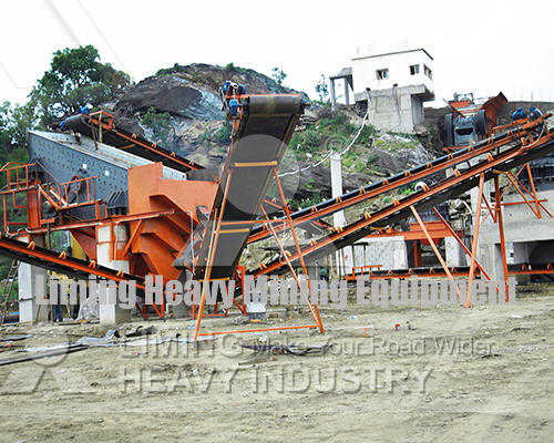 Tailings crushing and sand making
