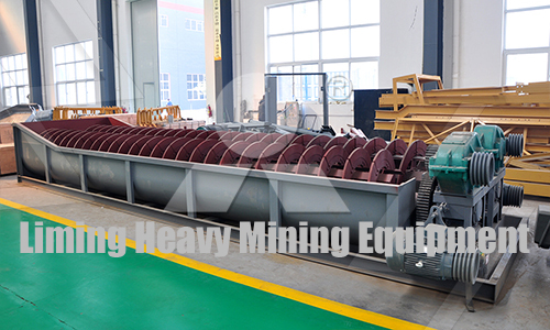 Spiral sand washing machine