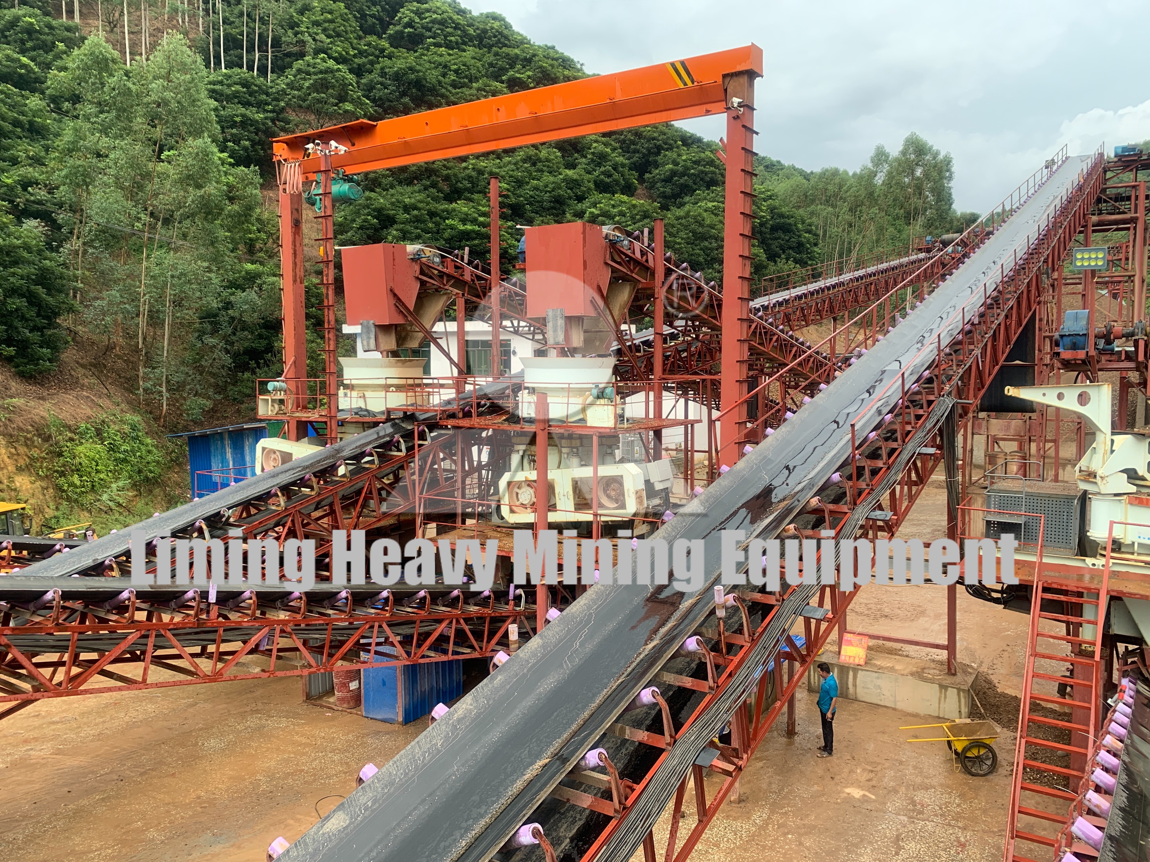 Quartz stone sand making production line