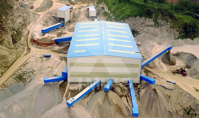 sand and gravel production line