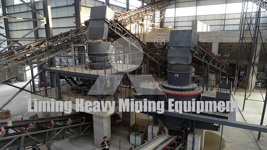 Environmentally friendly sand making machine