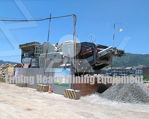 mobile stone crusher