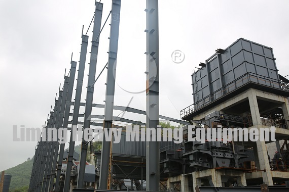 Sand and gravel plant equipment