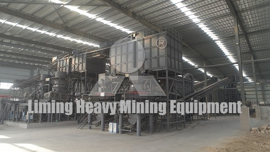 300T Crushing stone sand making production line