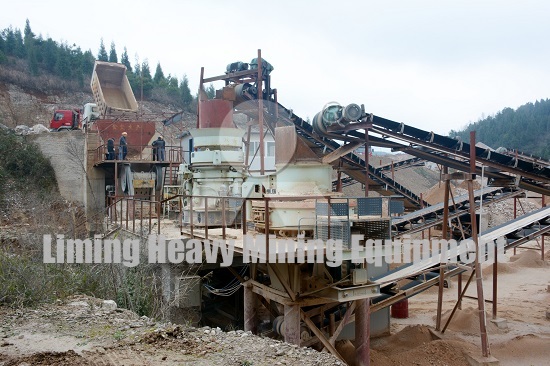 gravel sand making production line