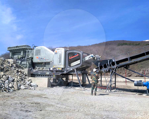 Concrete Mobile Crushing Plant