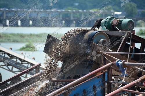 Fixed stone crushing line