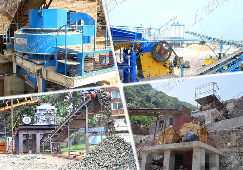 sand and gravel production line