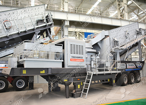 River pebble sand making machine