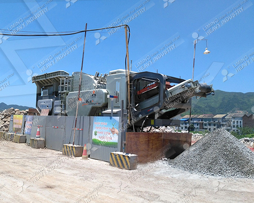 construction waste sand production line