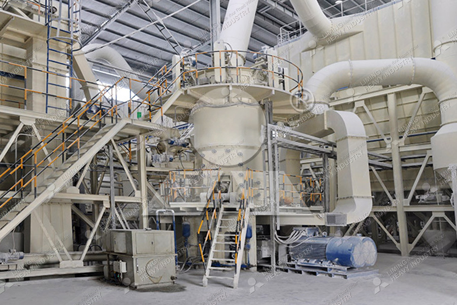 Red mud grinding production line show