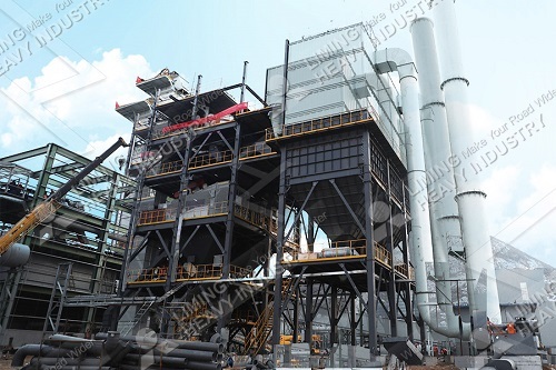 Ore sand making production line