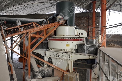 Mechanism sand production line