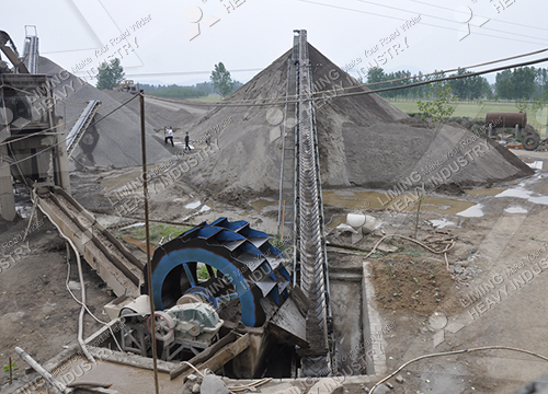 river pebble sand making production line