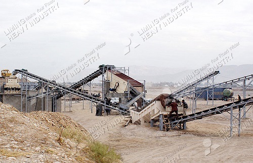 Sand and gravel aggregate