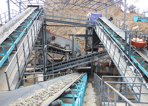 mobile crushing plant