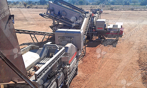 Construction waste crusher