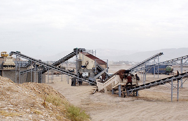 stone crushing production line